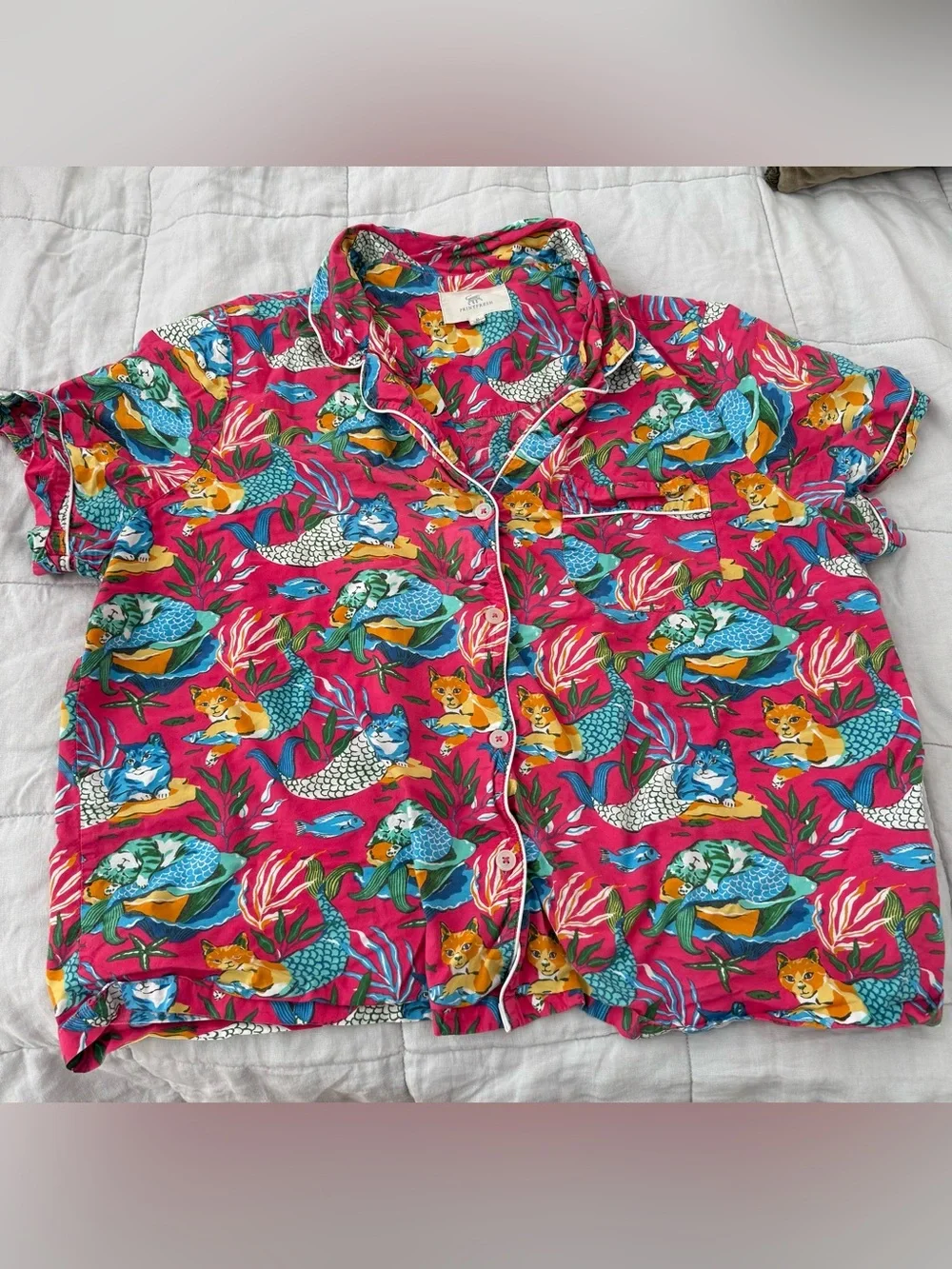 Printfresh meowing mermaid